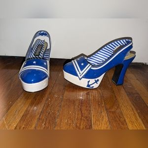 Funtasma by Pleaser Women's Sailor-60 Platform Pump, size 8